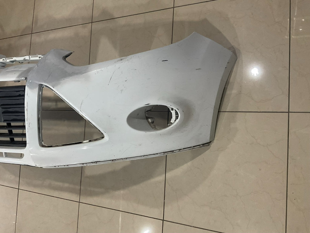 Front Bumper Cover White 2012-2014 Ford Focus bm51 17757 c OEM