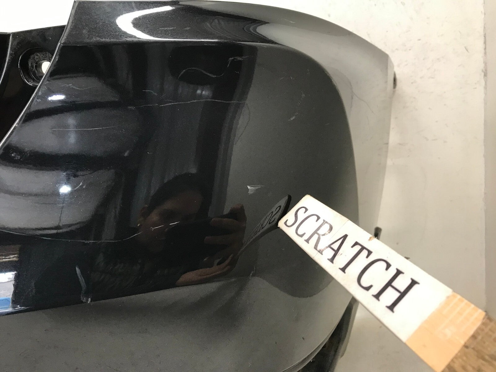 Rear Bumper Cover Nissan Rogue S/SL/SV/SV Hybrid/SL Hybrid Black 2017-2019 OEM