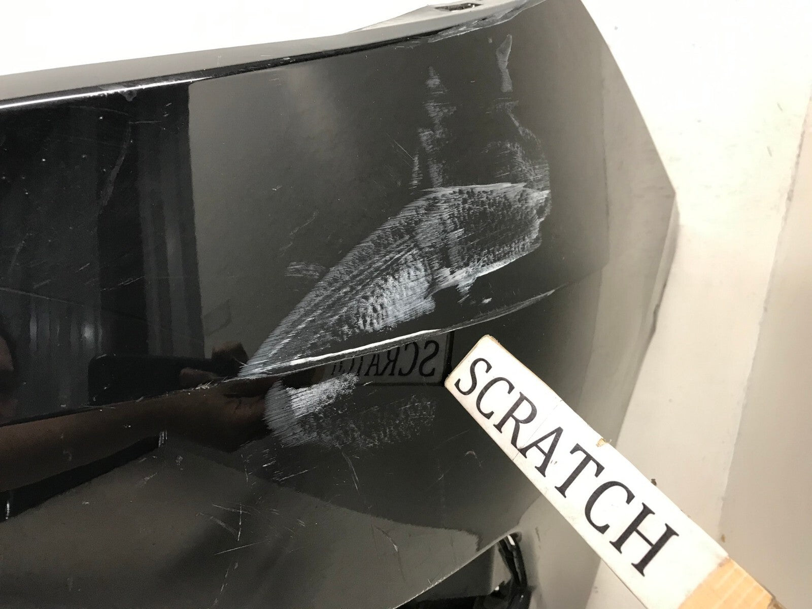 Rear Bumper Cover Honda Civic Sedan Black 2016-2018 71501-TBA-A000 OEM0