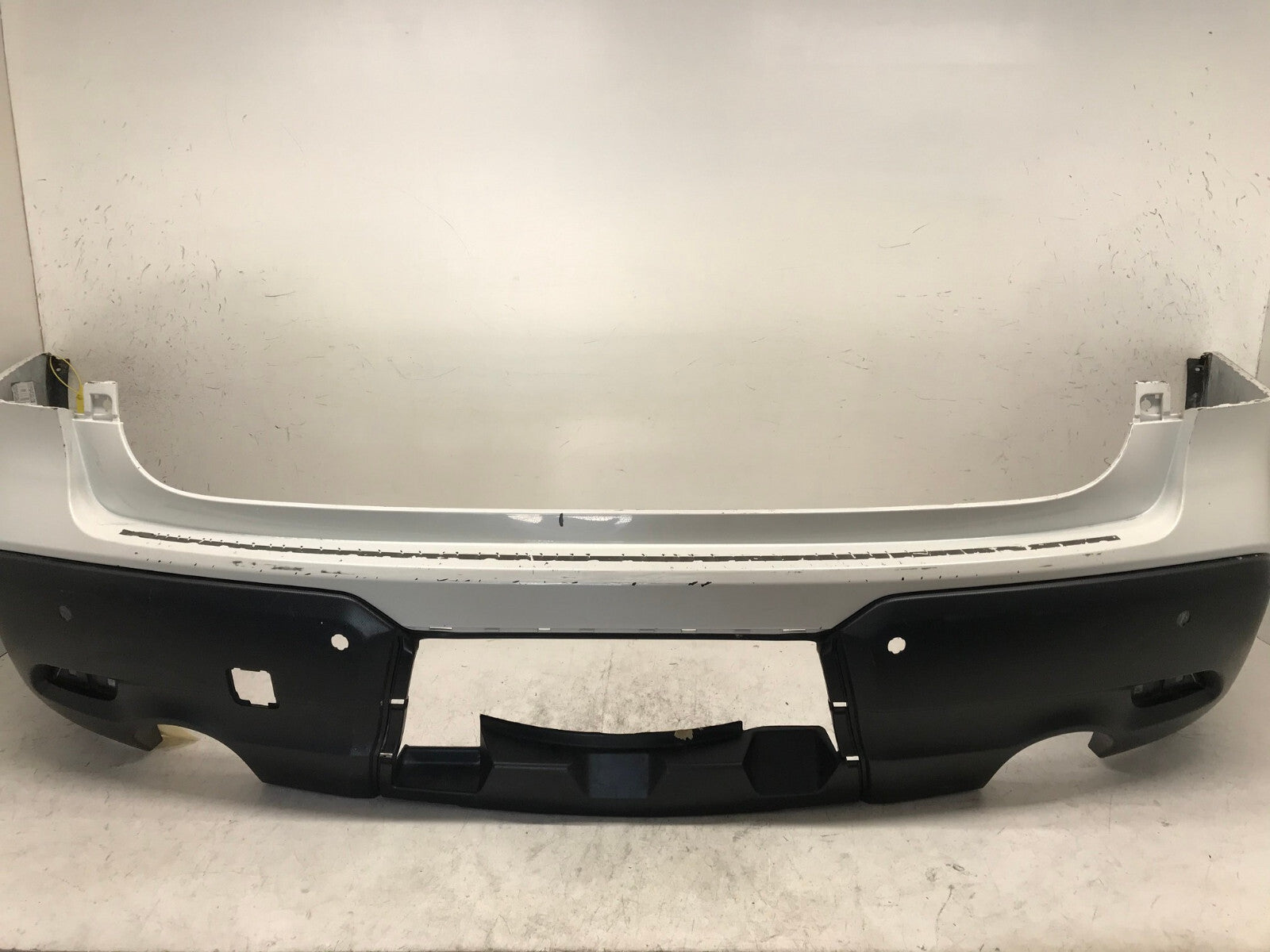 Rear Bumper Cover Subaru Ascent w/Sensor Holes White 2019 57704XC01A OEM2