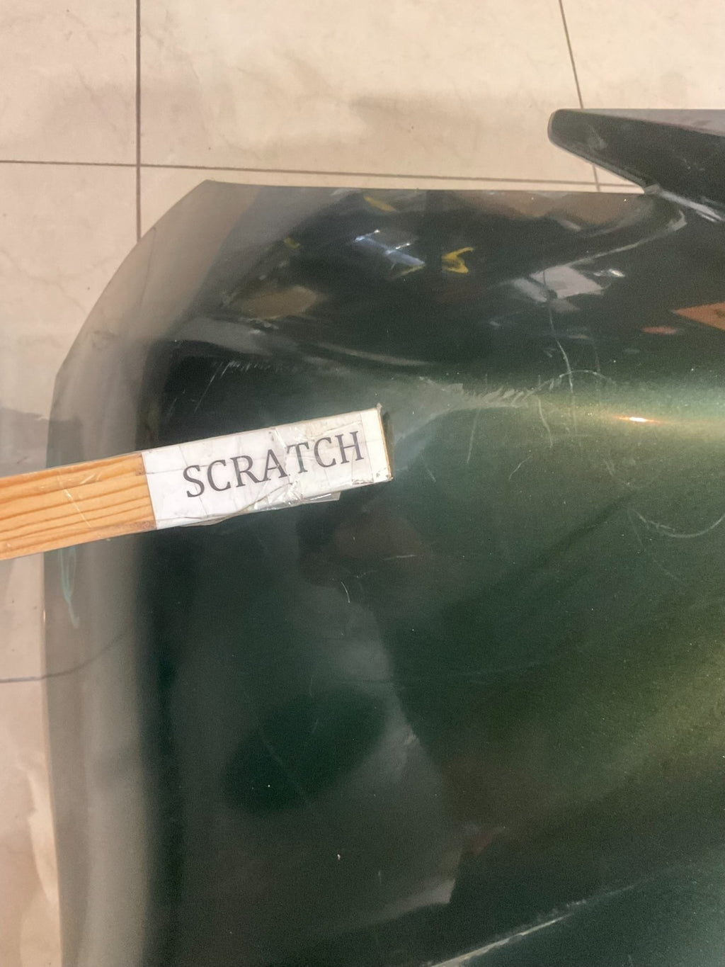 Front Bumper Cover Green 2021 2023 Toyota Sienna 52119+08100 OEM