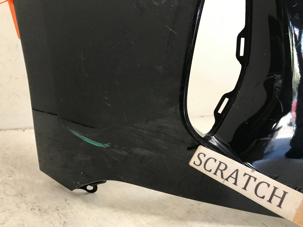 Front Bumper Cover Black 2022-2024 Acura RDX w/Sensor Holes 71101-TJB-A000 OEM