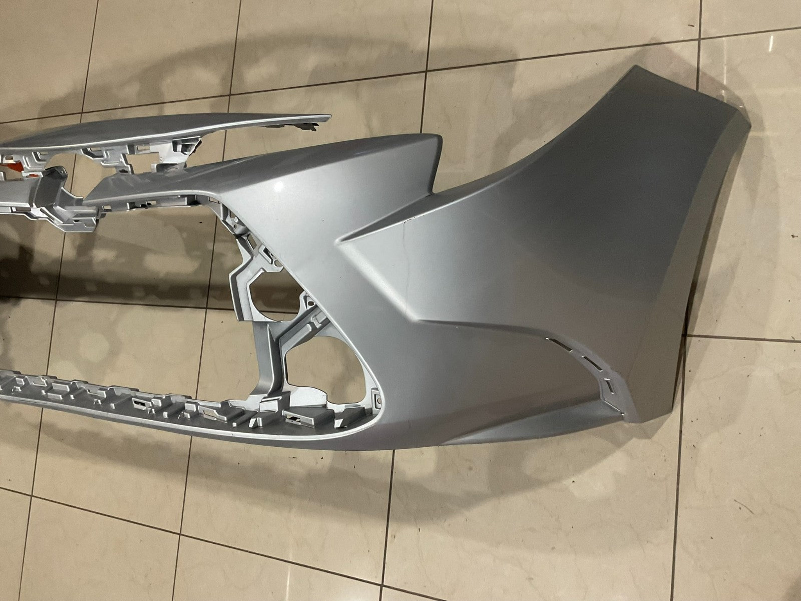 Front Bumper Cover Silver 2020 2021 2022 Toyota Corolla LE XLE CAPA