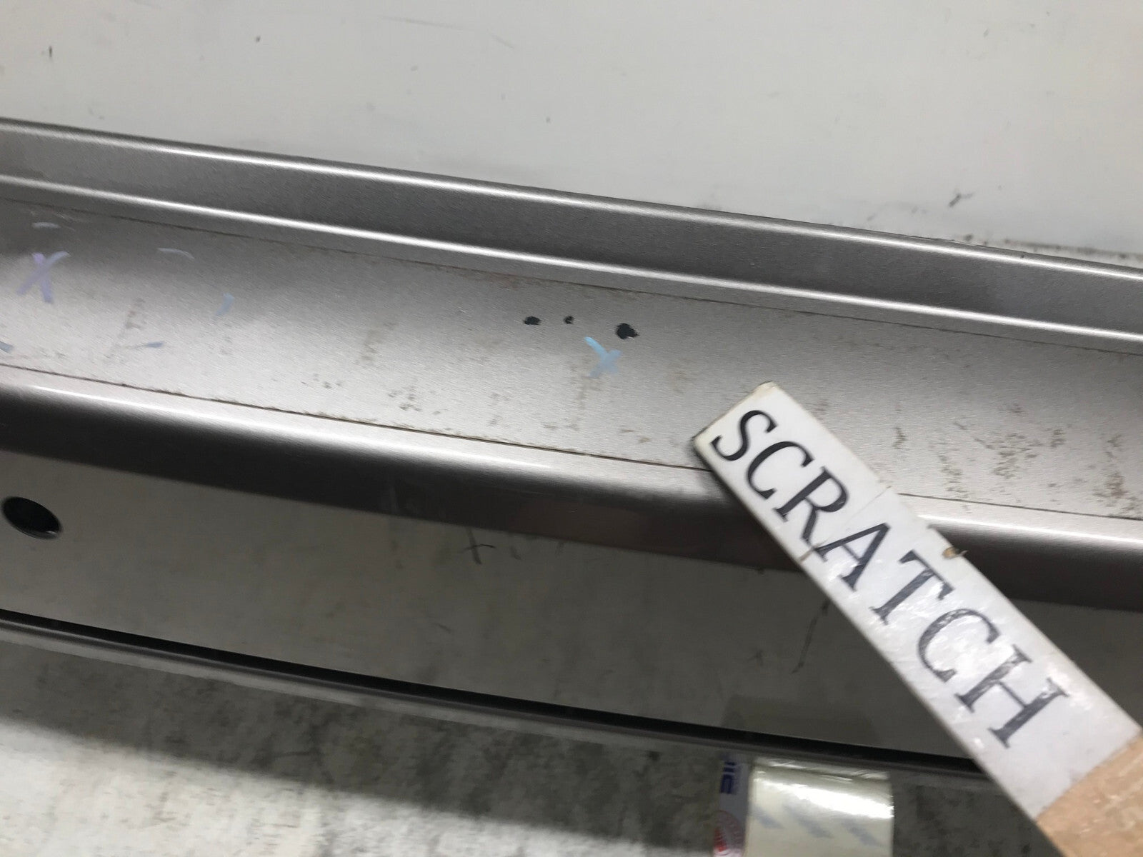 Rear Bumper Cover Gold 2016-2018 Lincoln MKX Premiere/Reserve w/Sensor Holes OEM