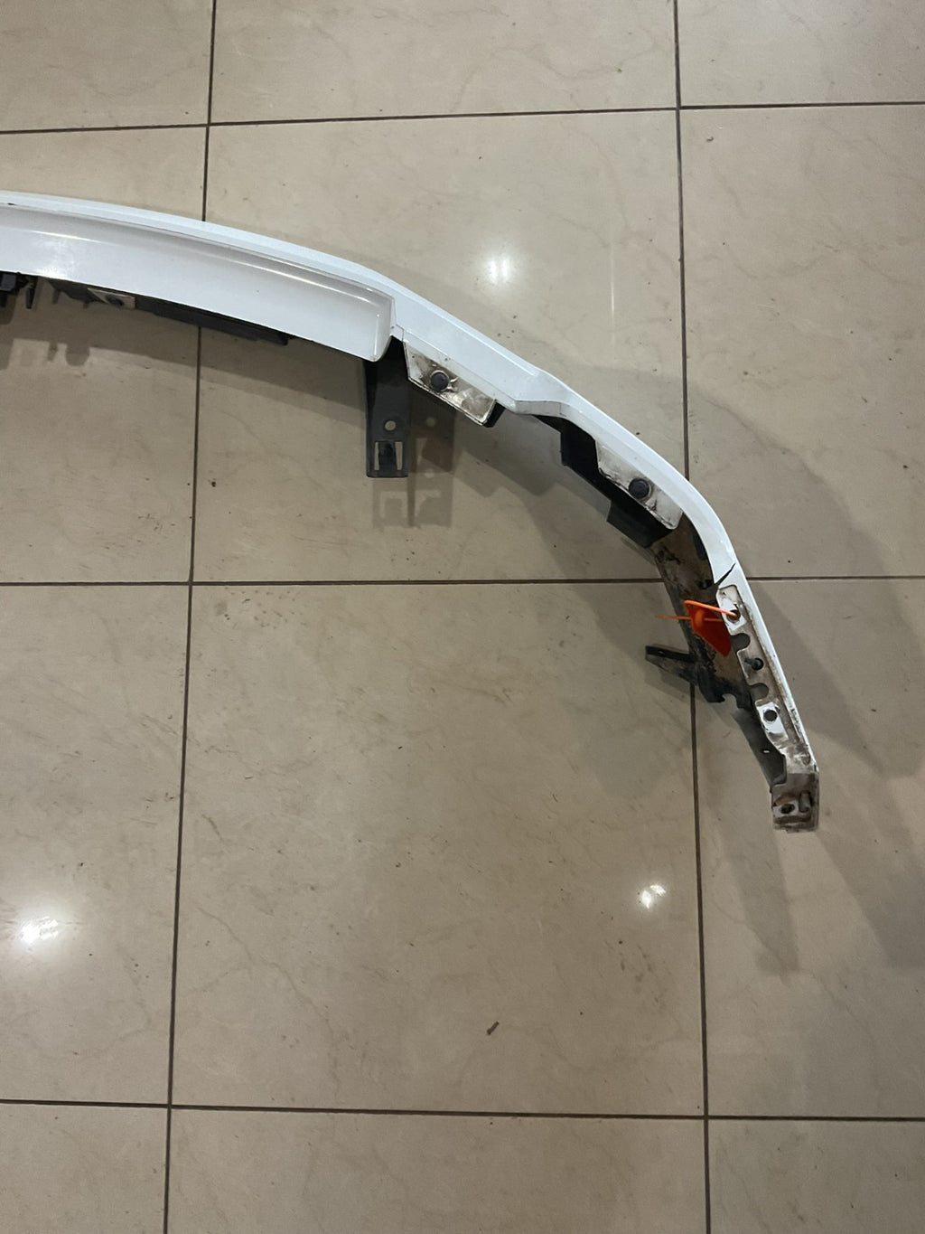 Front Upper Bumper Cover White 2009-2014 Ford F150 9l34+17e857 OEM