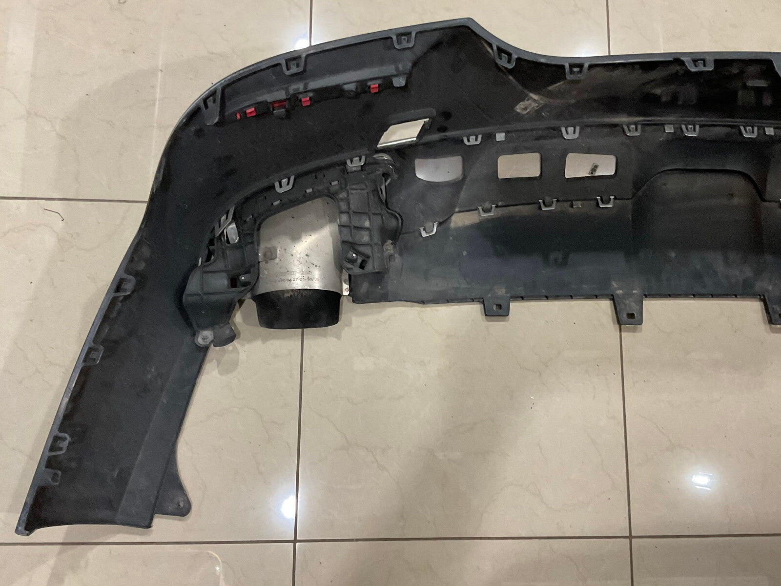 Rear Lower Bumper Cover Black Mercedes GLE63 AMG 15-19 A292+885+14+25 OEM