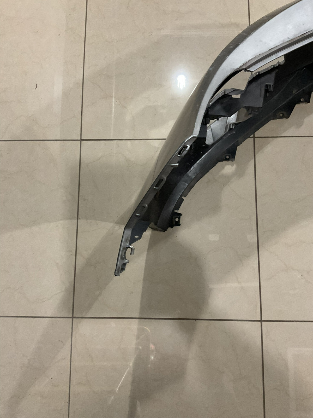 Front Bumper Cover Silver Mazda 3 2014- 2016  CAPA