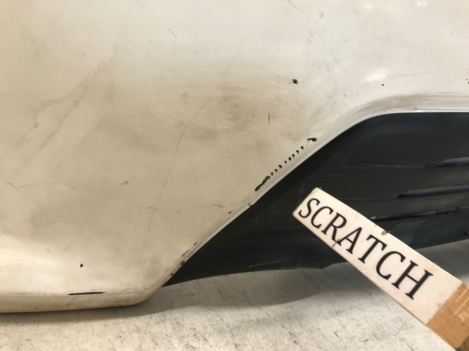 Rear Bumper Cover White Scion tC 2014-2016 52159-21914 OEM