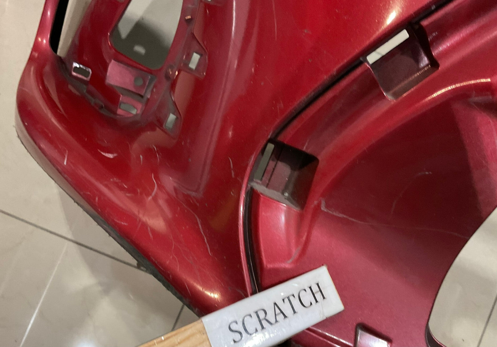 Front Bumper Cover Red Toyota Corolla SEX/SE 17-18 52119-02L50 OEM