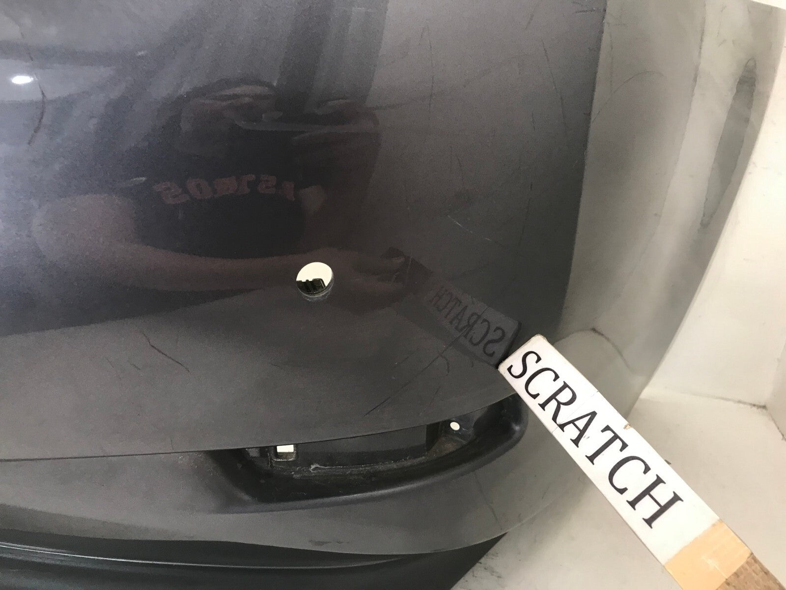 Rear Bumper Cover Lexus ES350 Base w/Sensor Holes Grey 16-2018 52159-06A50 OEM2