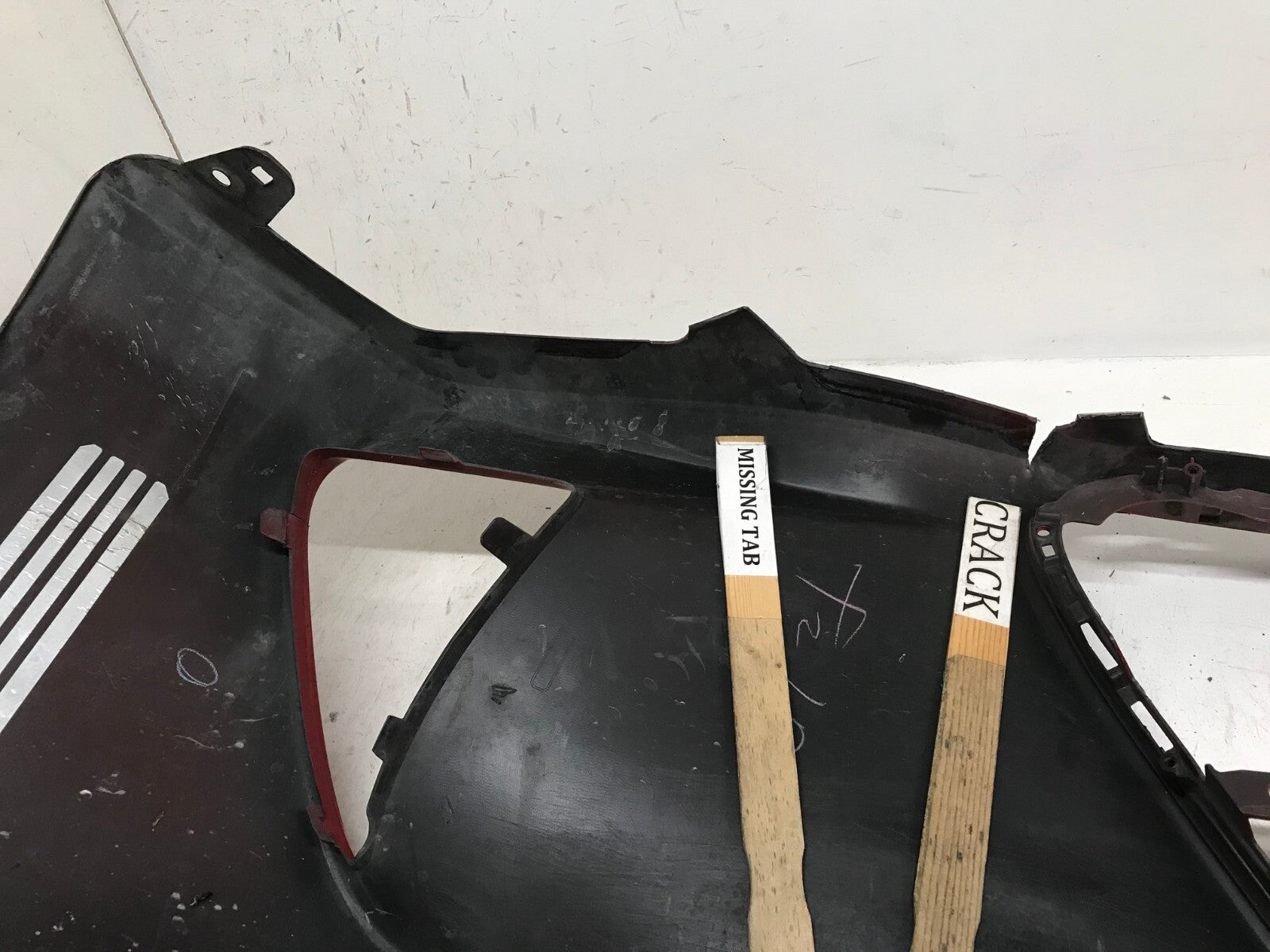 Front Bumper Cover Lexus IS250 Red 2017 52119-53A00 OEM