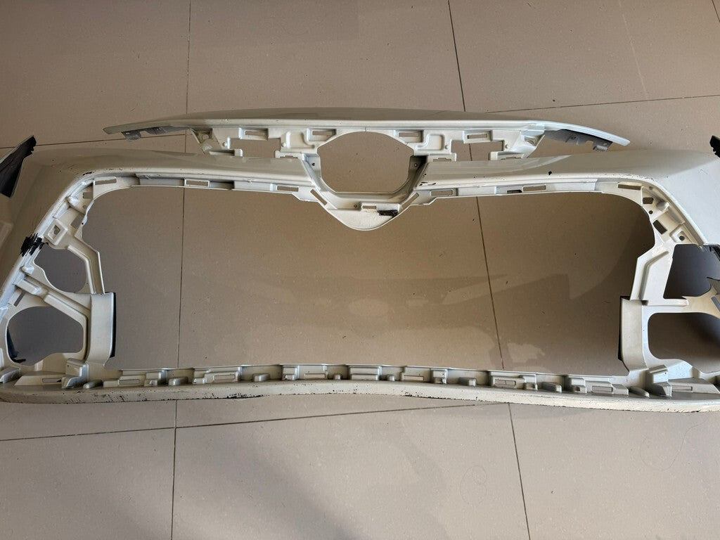Front Bumper Cover White 2020-2023 Toyota Corolla Sedan L/LE/XLE/Hybrid OEM
