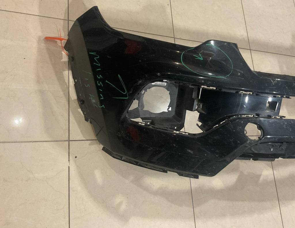Front Bumper Cover Black 2022-2023 Jeep Compass n6wq70trmaa OEM