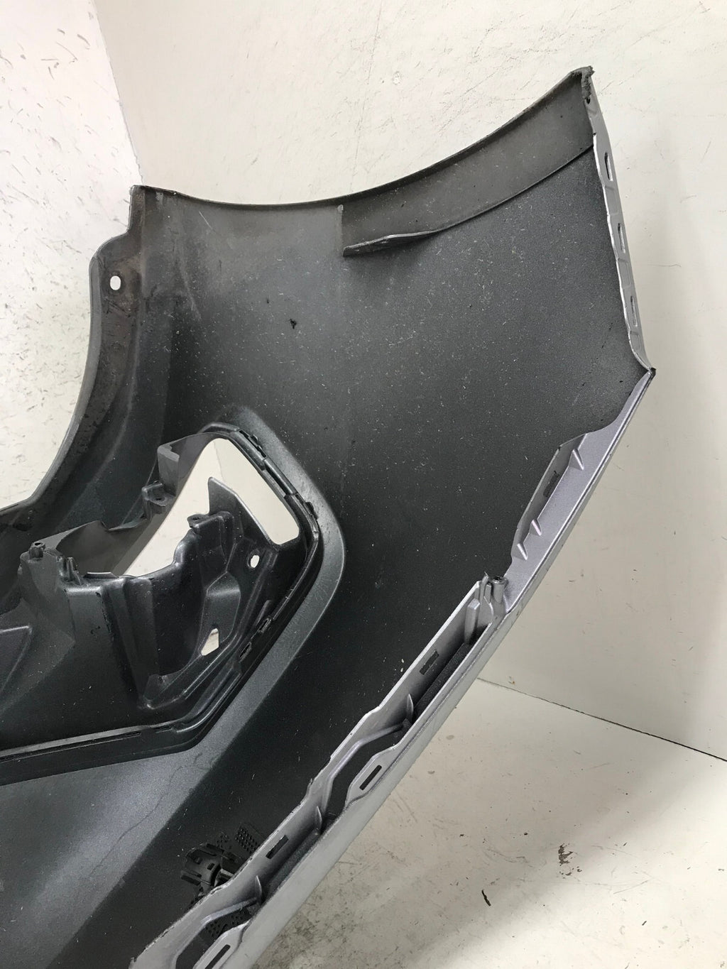 Front Bumper Cover Silver 2021 2022 Honda Accord Sedan EX/LX w/Sensor Holes OEM