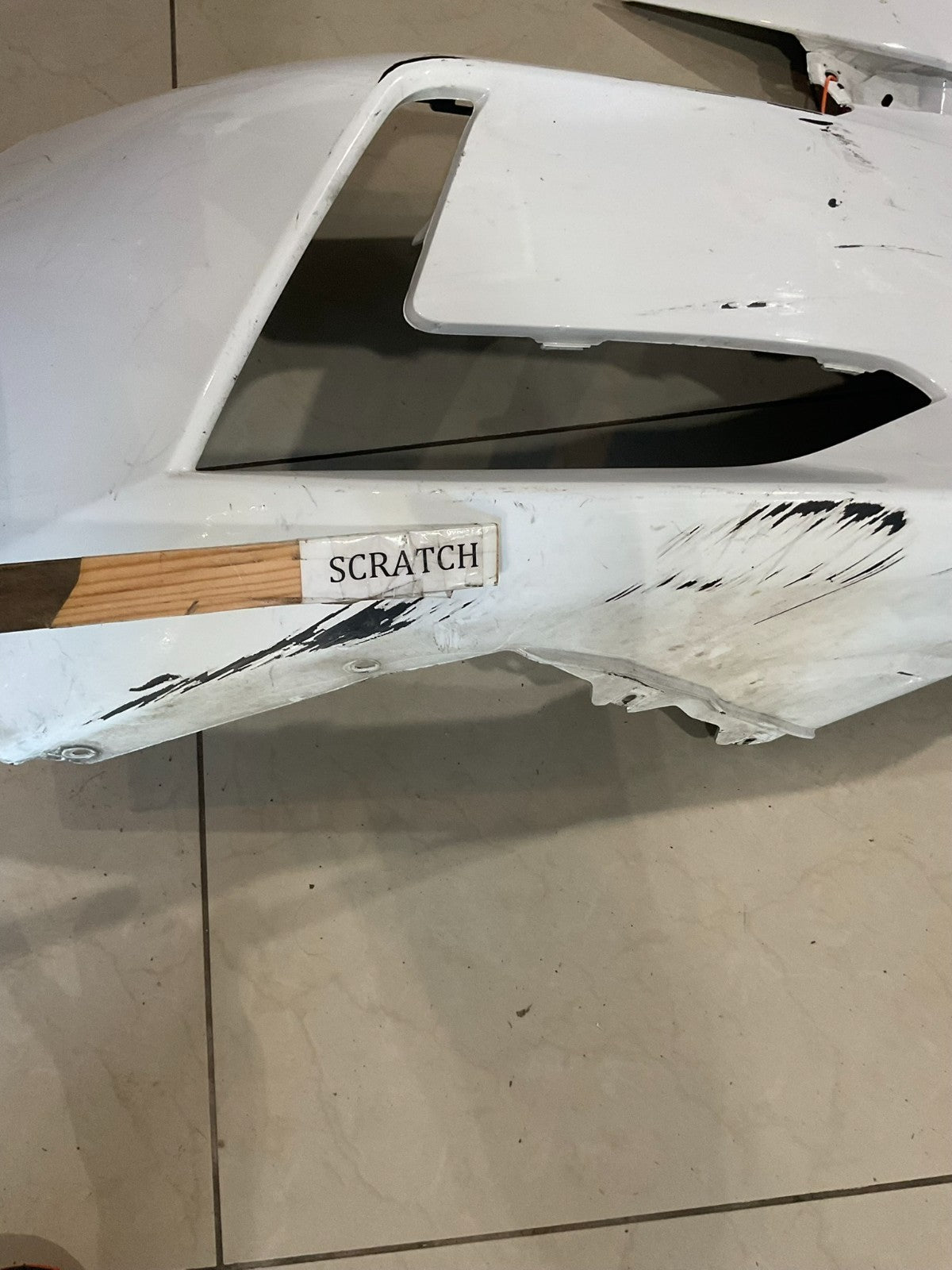 Front Bumper Cover White 2020 2021 2022 Nissan Sentra S/SV 62022+6lb0h OEM