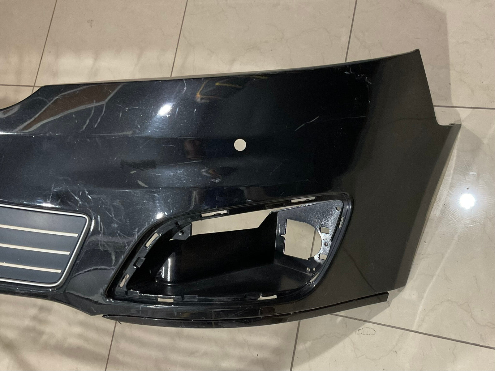 Front Bumper LOCAL Black 2009-2012 Lincoln MKX 8A53+-17K947-ABW OEM