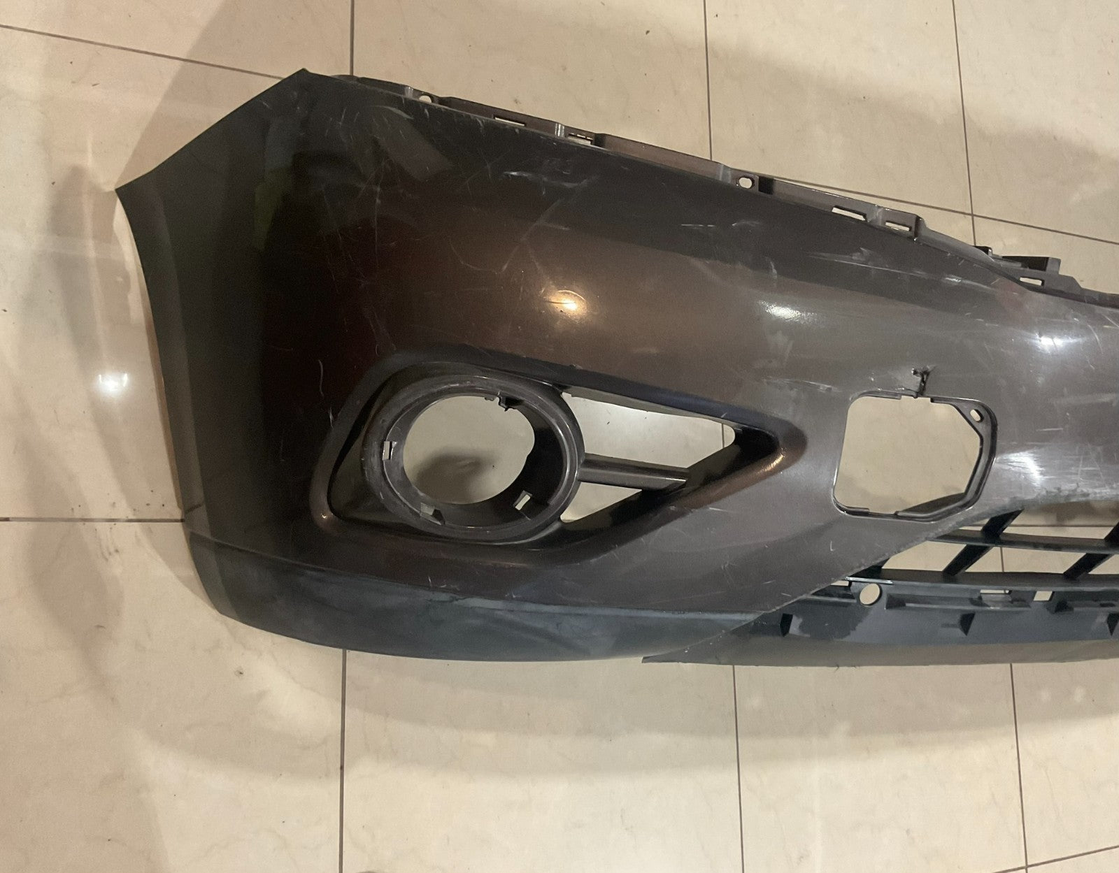 Front Bumper Cover Grey 2013 2014 2015 2016 Nissan Pathfinder CAPA