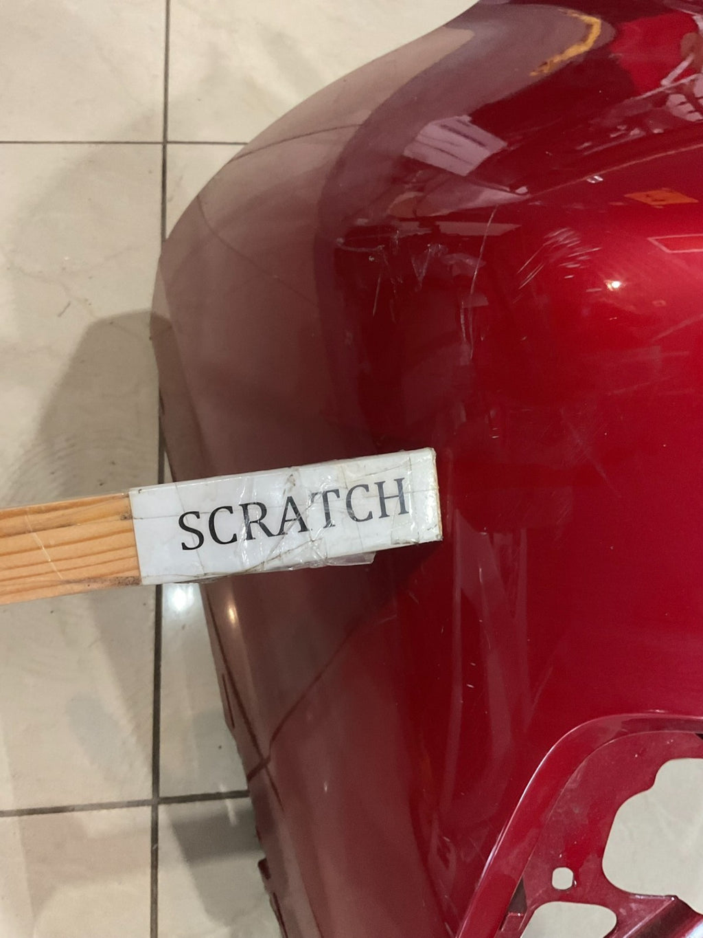 Rear Bumper Cover Red Toyota C HR XLE Premium Limited LE 18 2019 52159-f4010 OEM