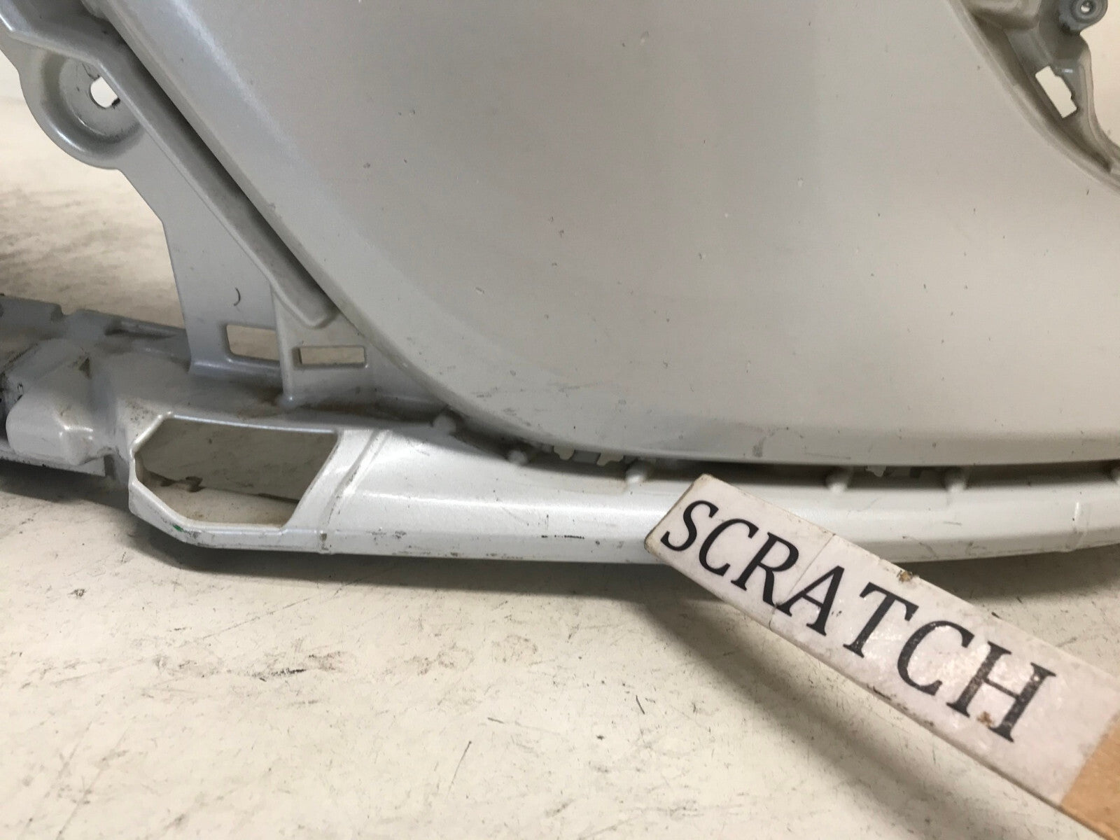 Front Bumper Cover White 21-22 Toyota Camry SE/XSE/Hybrid SE w/Sensor Holes OEM