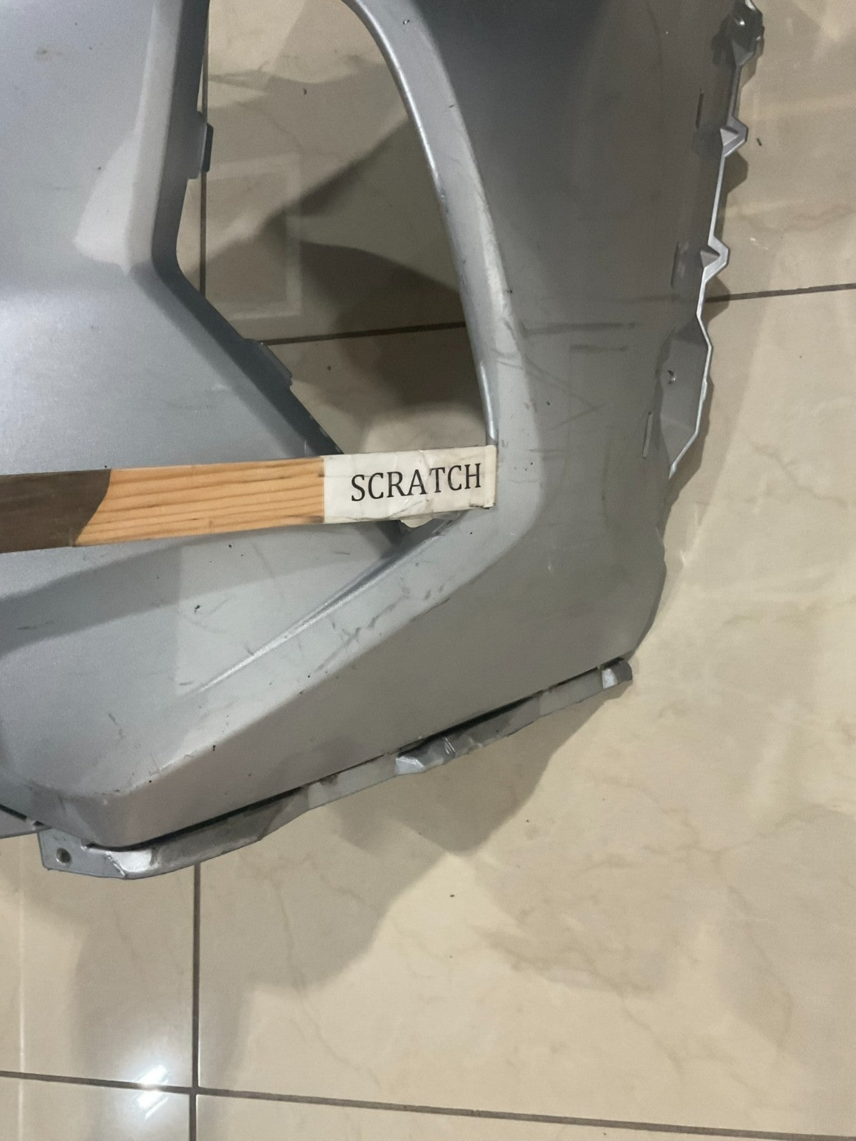 Front Bumper Cover Silver Toyota RAV4 2019-2021 52119+0r200 OEM