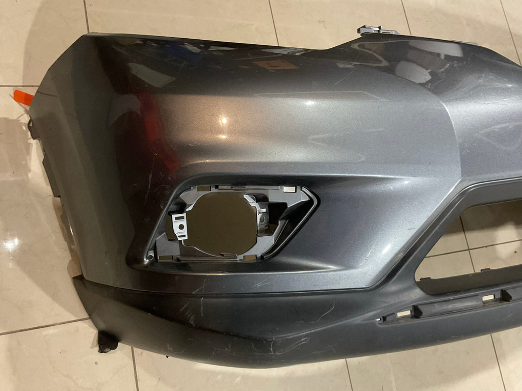 Front Bumper Cover Grey 14-16 Nissan Rouge S SL SV Hybrid 62022-6FK0H OEM