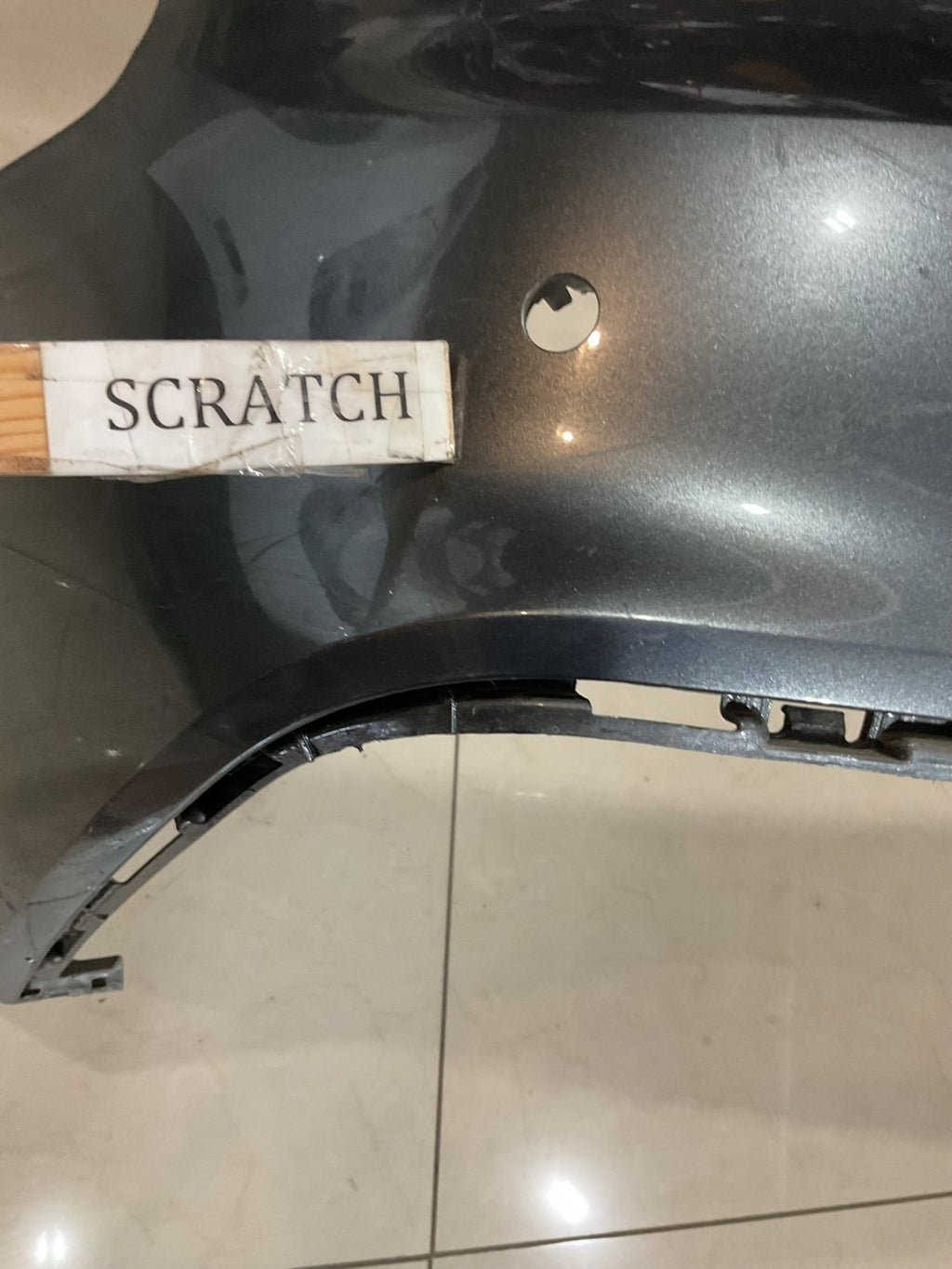 Rear Bumper Cover Grey Audi A5 S5 8W6 B9 F5 S-Line Coupe 2019 CAPA