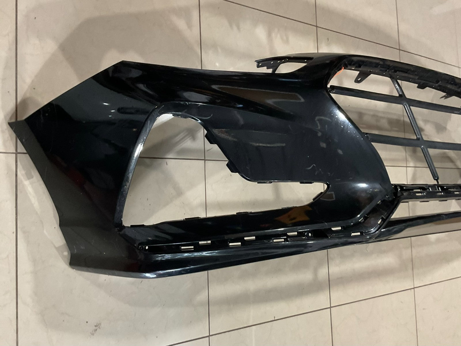 Front Bumper Cover Black 2018 Hyundai Sonata CAPA