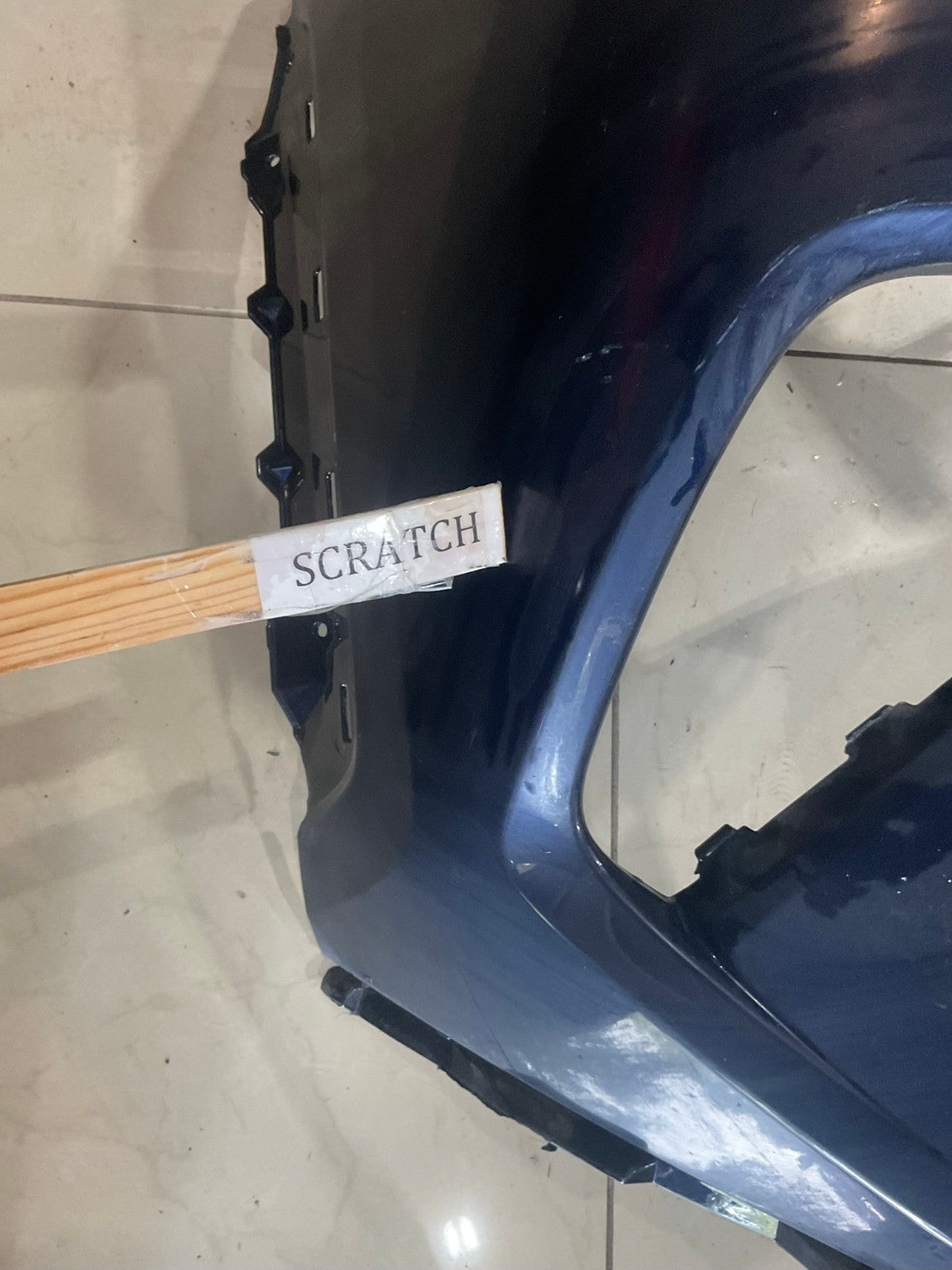 Front Bumper Cover Blue 218 2019-2021 Toyota RAV4 LE/XLE/Hybrid 52119+0R200 OEM