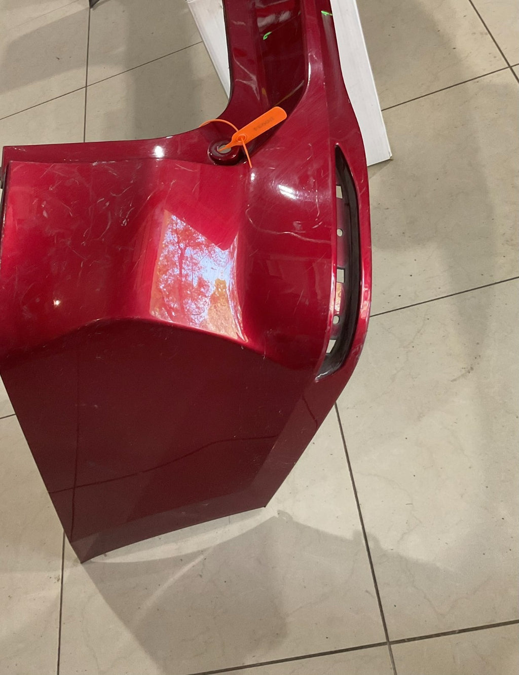 Rear Bumper Cover Red 2018 2019 2020 2021 Chevy Equinox CAPA