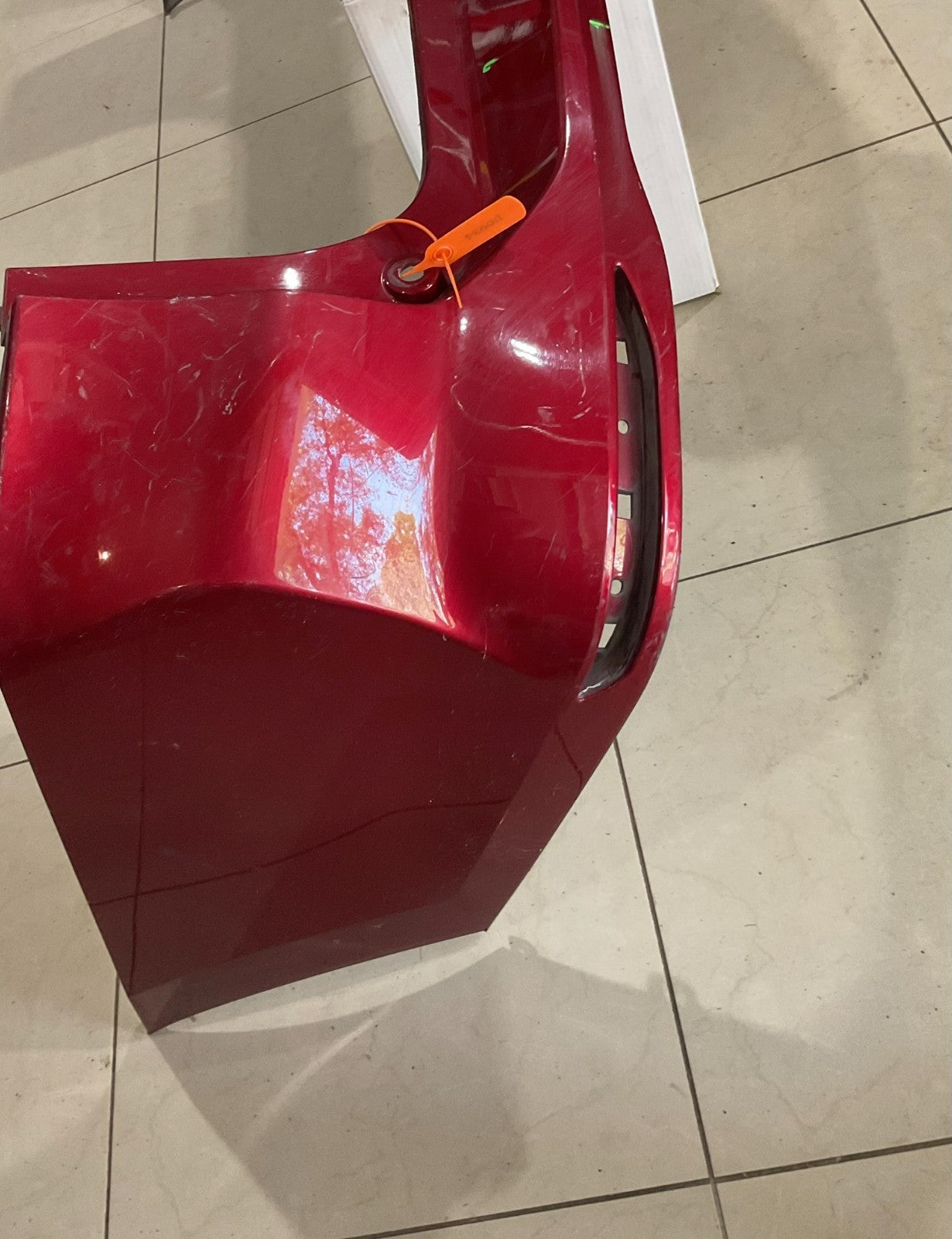 Rear Bumper Cover Red 2018 2019 2020 2021 Chevy Equinox CAPA