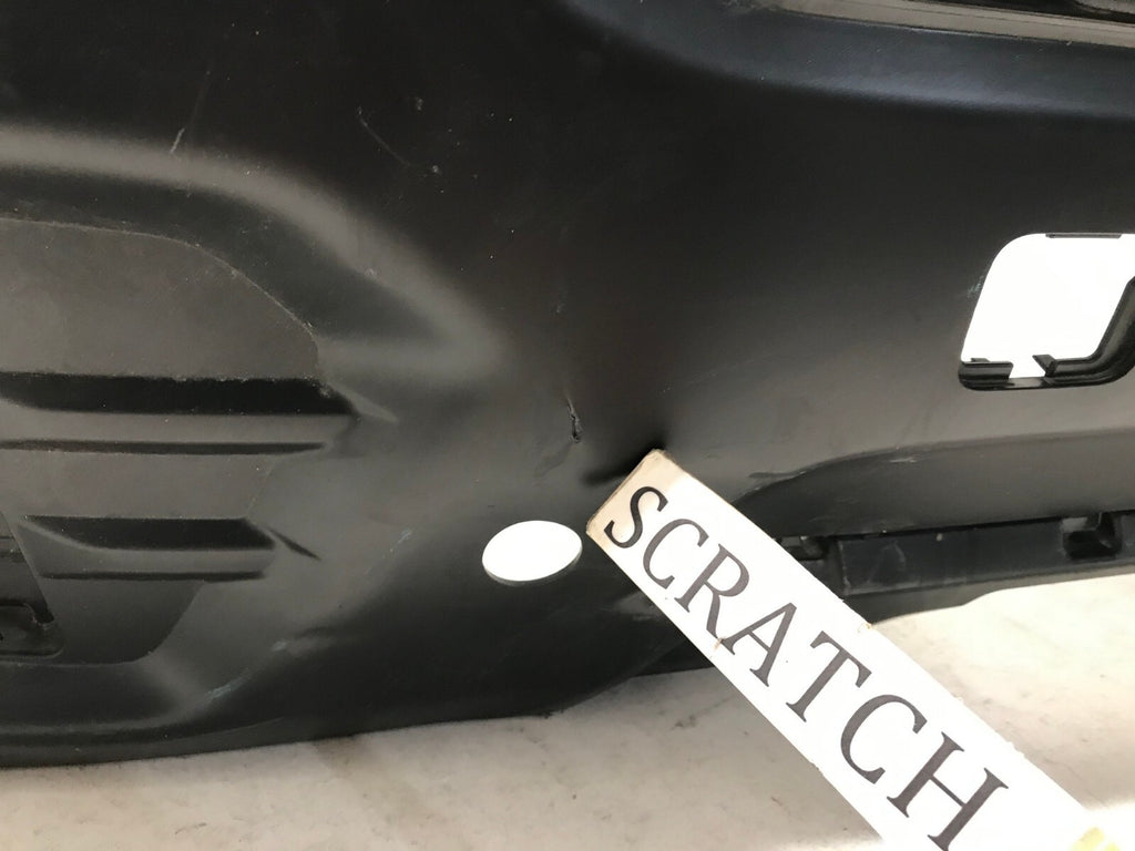 Rear Bumper Cover Black Subaru Outback Base/Touring/Ltd 20-21 w/Sensor Holes OEM