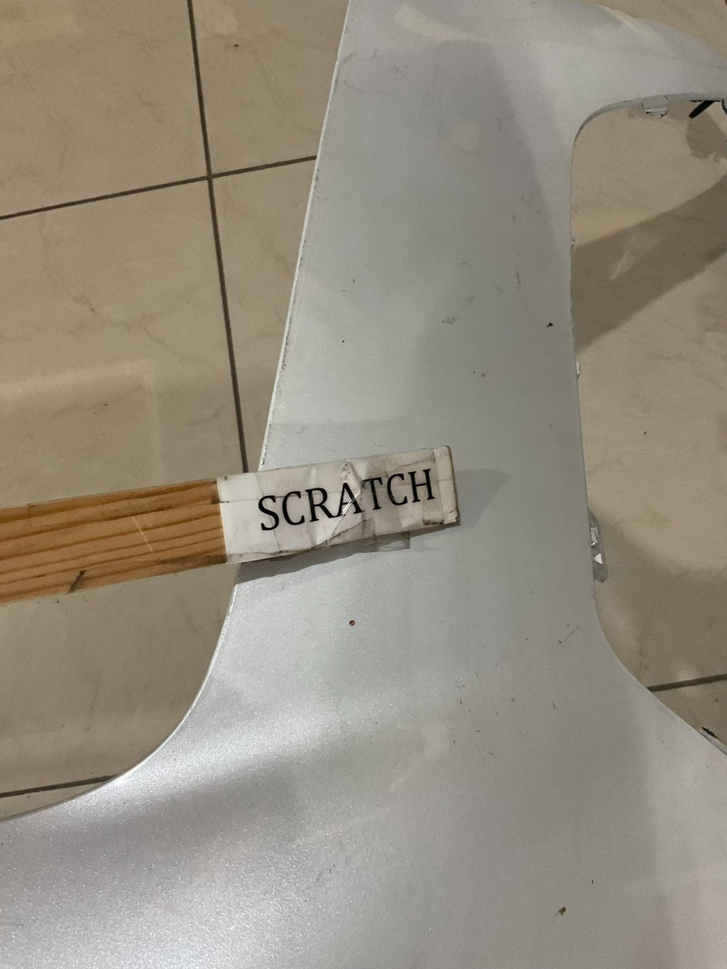 Front Bumper Cover White 2025 Cadillac Escalade 84966320 OEM