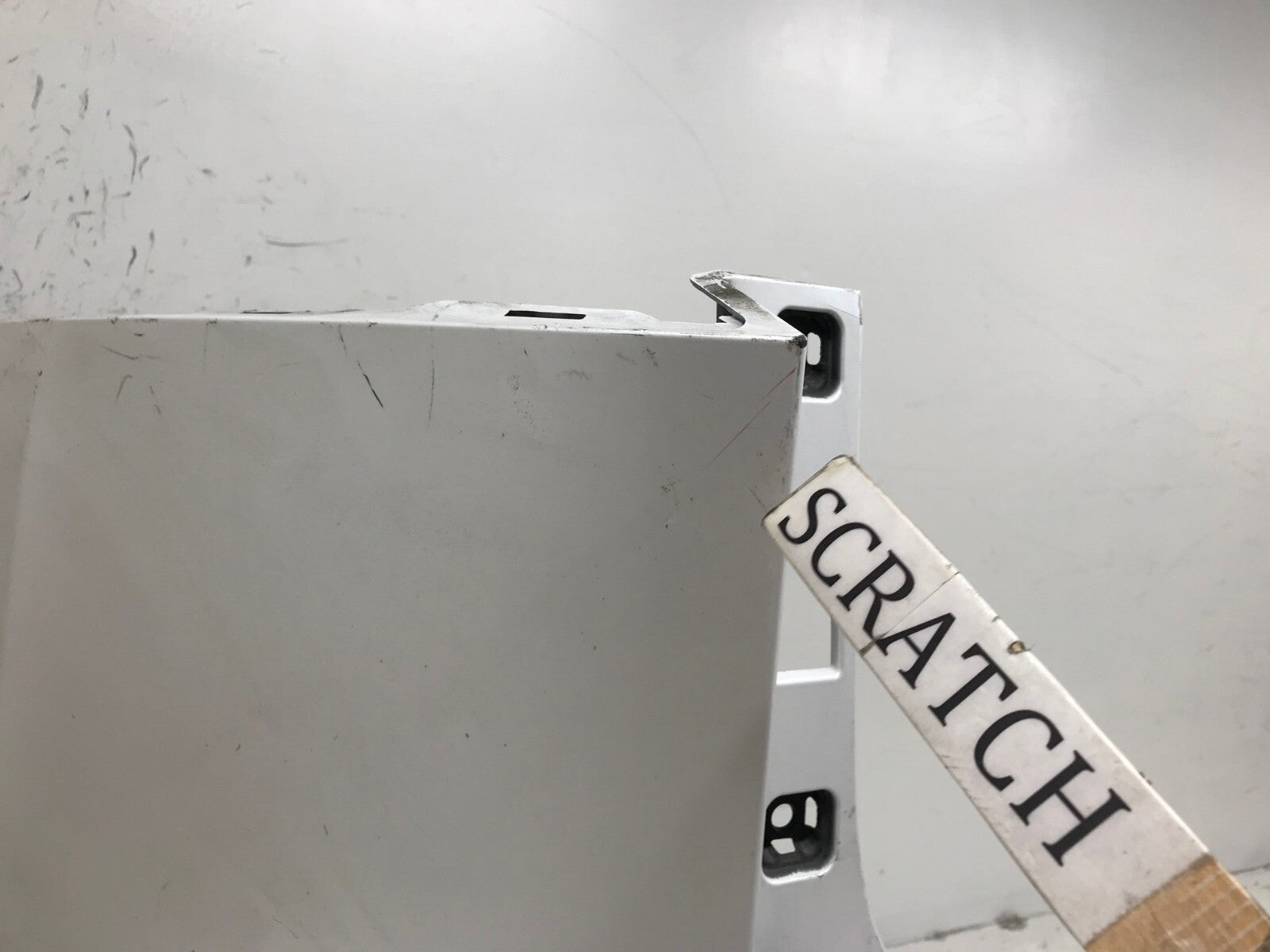 Rear Bumper Cover White 2015-2017 Lexus NX300h/NX200T Base w/Sensor Holes OEM