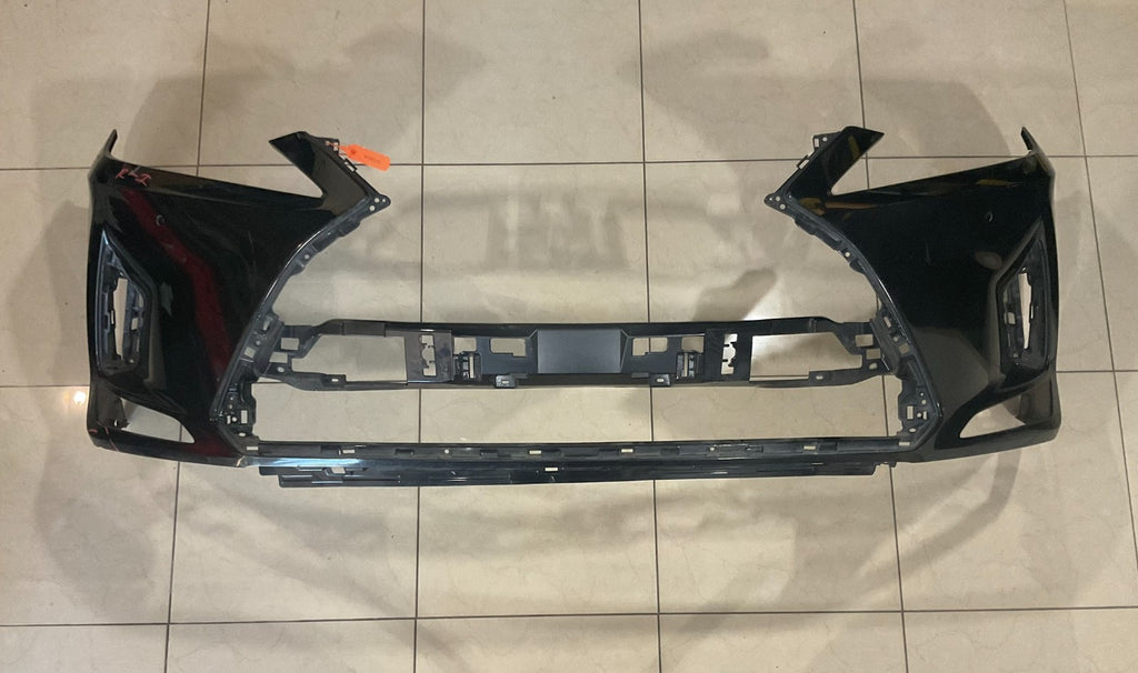 Front Bumper Cover Black 2020-2021 Lexus RX350 RX450H 52119+48590 OEM