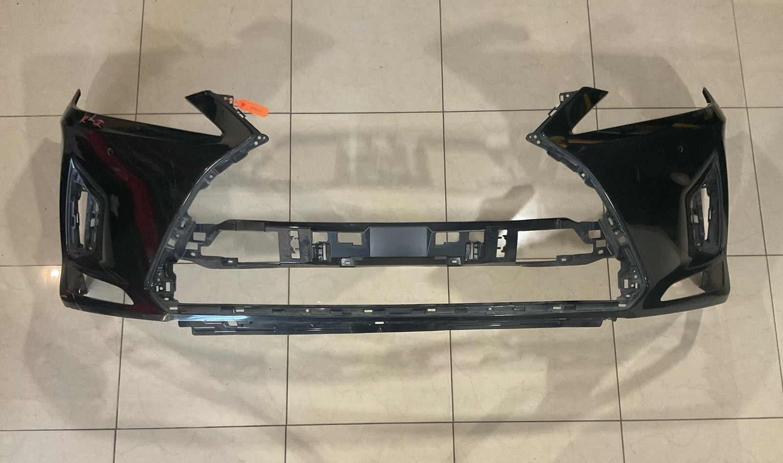 Front Bumper Cover Black 2020-2021 Lexus RX350 RX450H 52119+48590 OEM