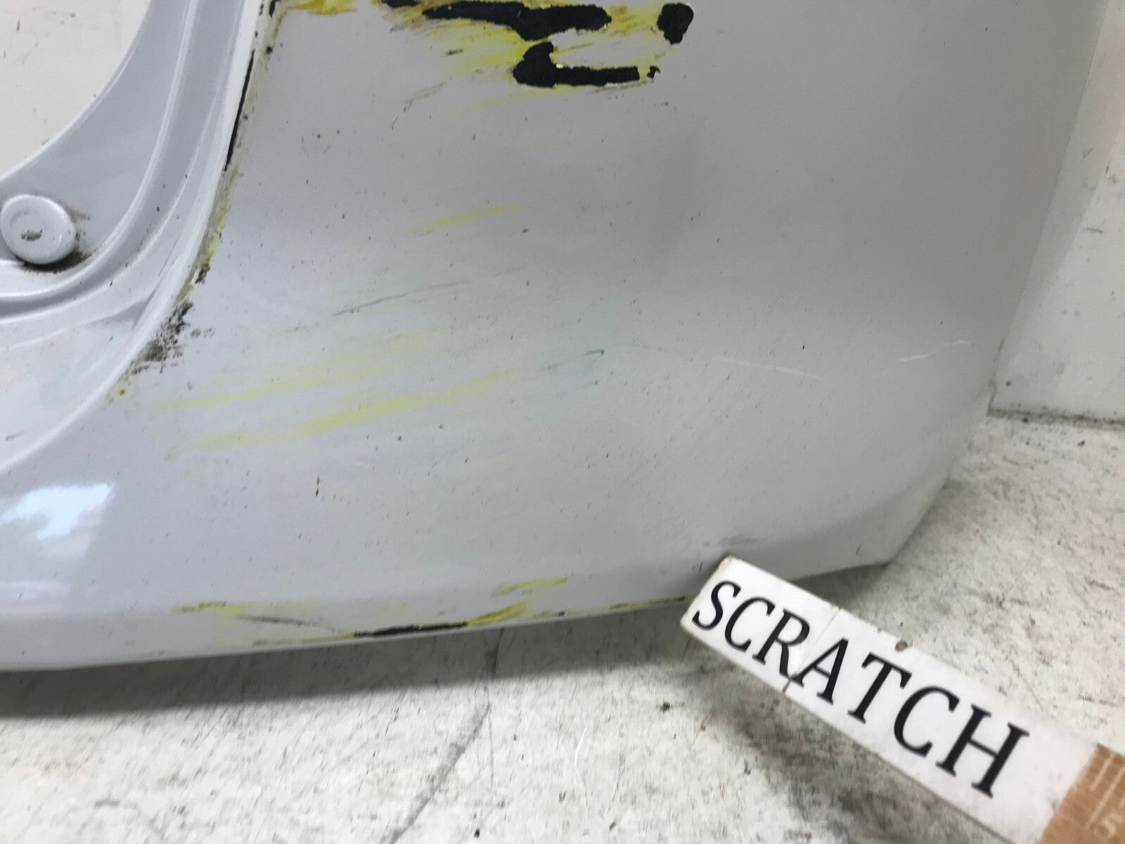 Rear Upper Bumper Cover White 2017-2022 Buick Encore 2640201 OEM