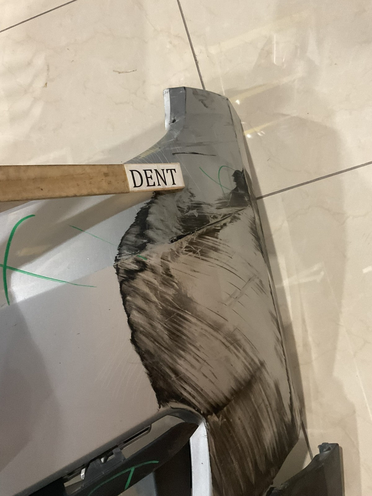 Front Bumper Cover Silver 2015-2020 Chevrolet Tahoe Suburban 22936492 OEM