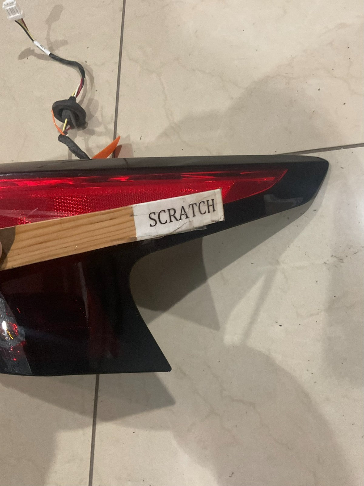 Tail Light Right RH Passenger 2020-2022 Nissan Versa CAPA