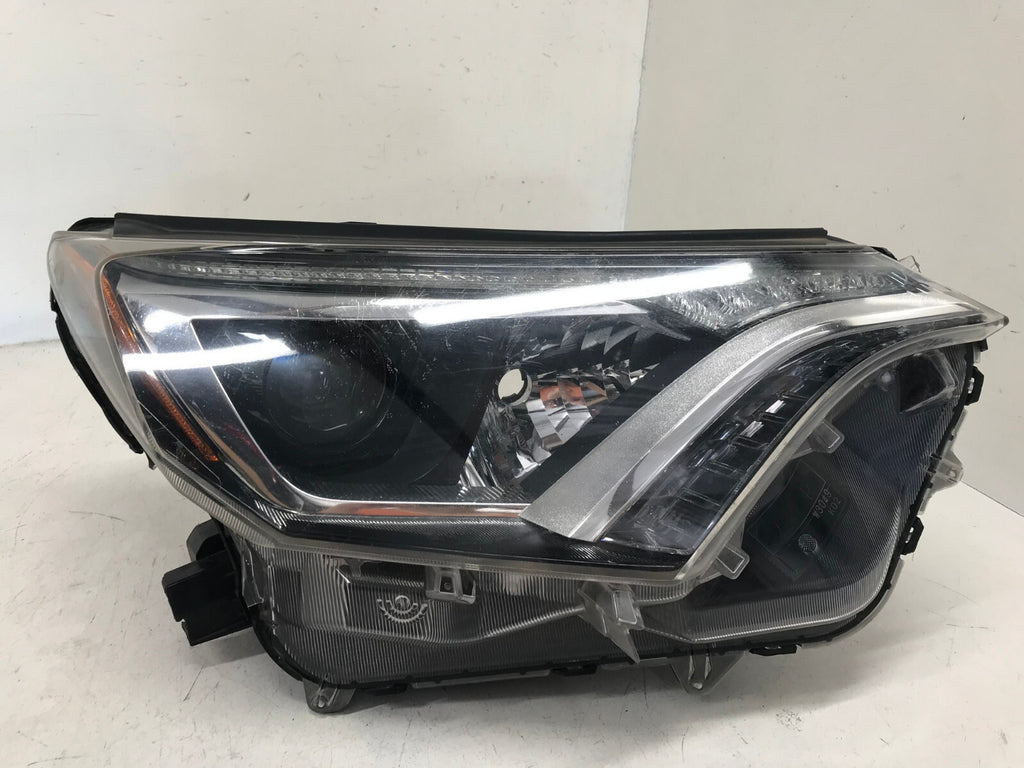 Projector Headlight Damaged Right RH Toyota RAV4 2016 2017 2018 8114542670 OEM