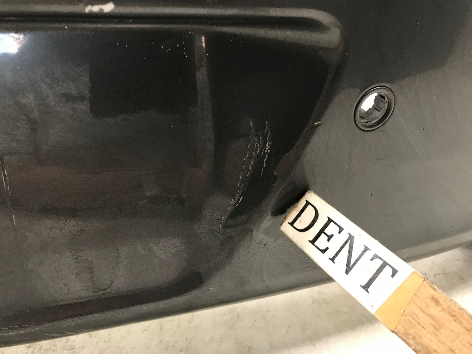 Rear Bumper Cover Gray Opel Insignia A 2008-2017 w/Sensor Holes 3850545 OEM