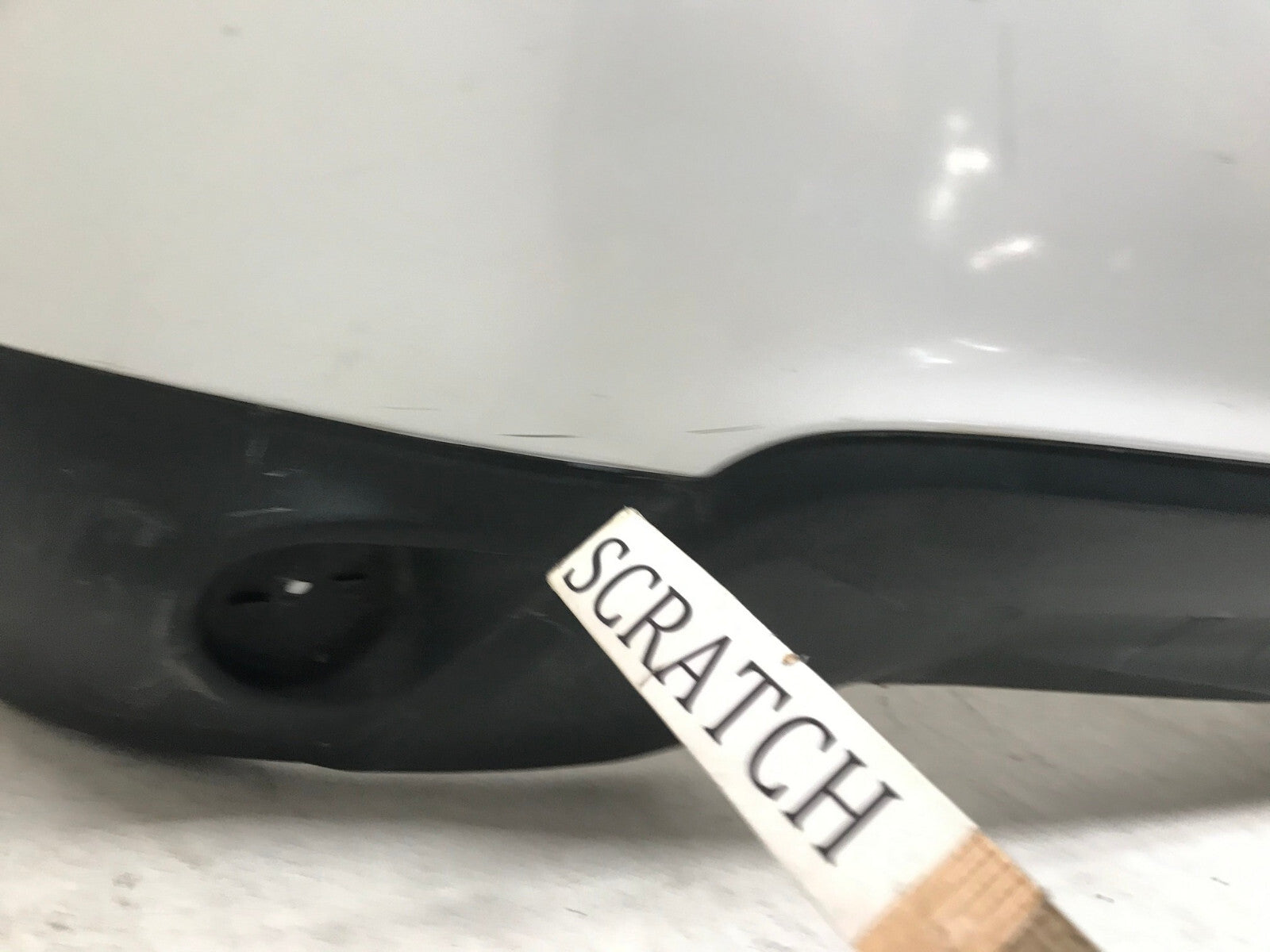 Rear Bumper Cover White Mitsubishi Outlander Sport ES SE 13-2015 6410B860ZZ OEM
