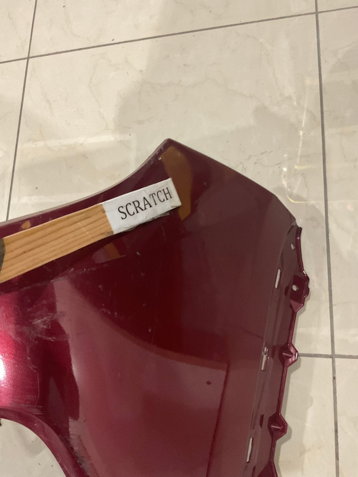 Front Bumper Cover Red 2022-2023 Toyota RAV4 52119 42b20 OEM