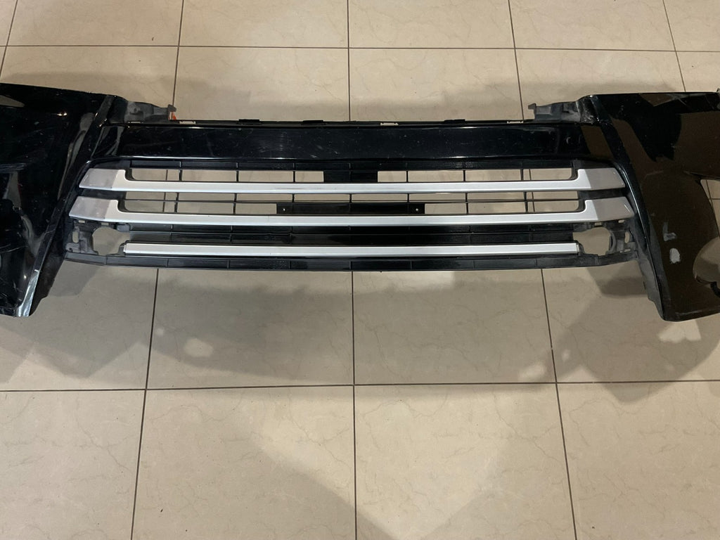 Front Bumper Cover Black 2017 2018 2019 Toyota Highlander CAPA