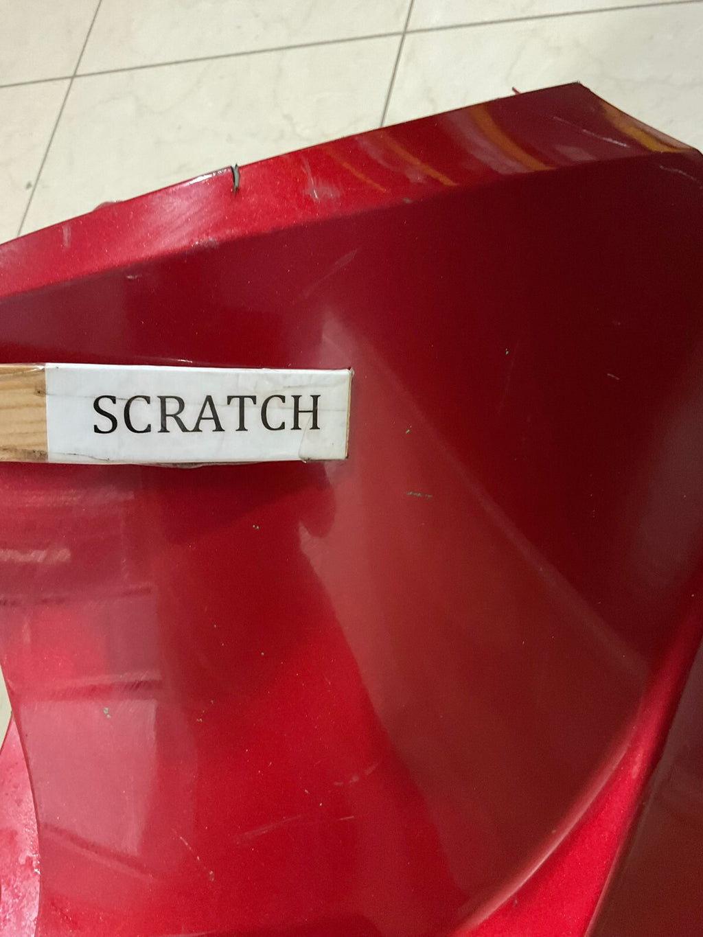 Rear Bumper Cover Red Acura RDX 2019 71501-TJB-A000 OEM