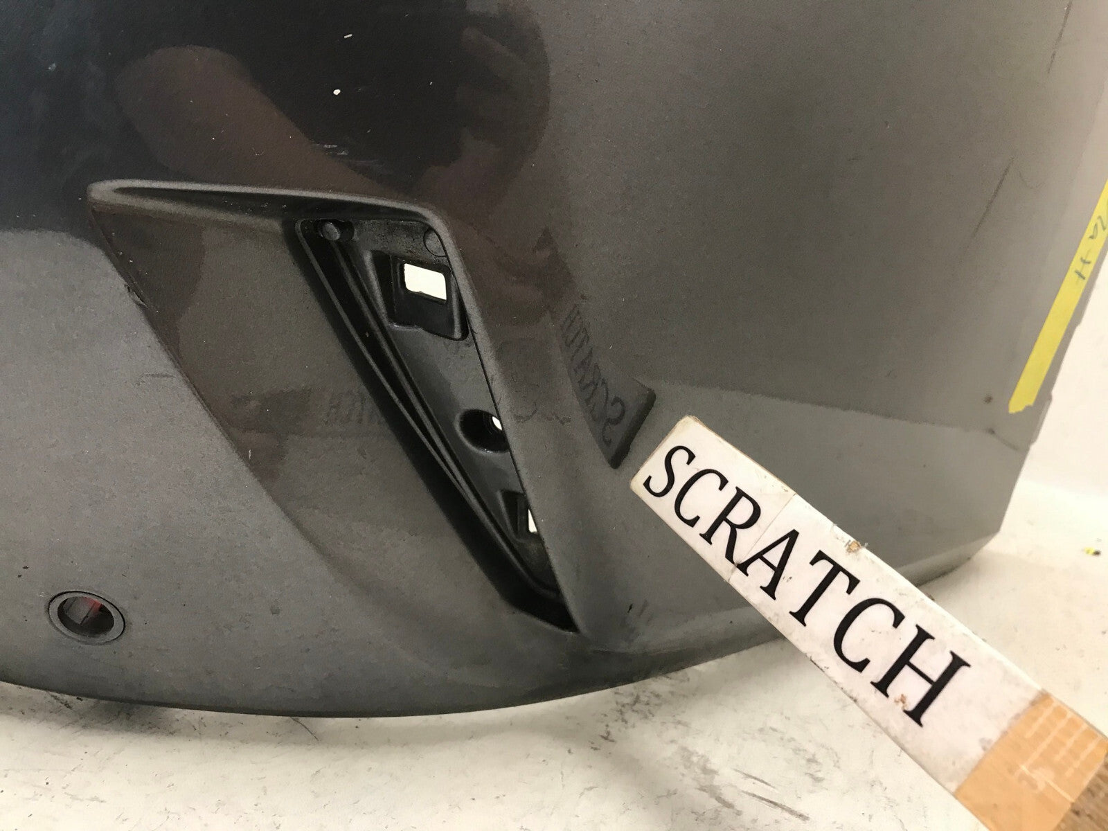 Rear Bumper Cover Gray 16-19 Lexus RX350/RX450H Base/F Sport w/Sensor Holes OEM
