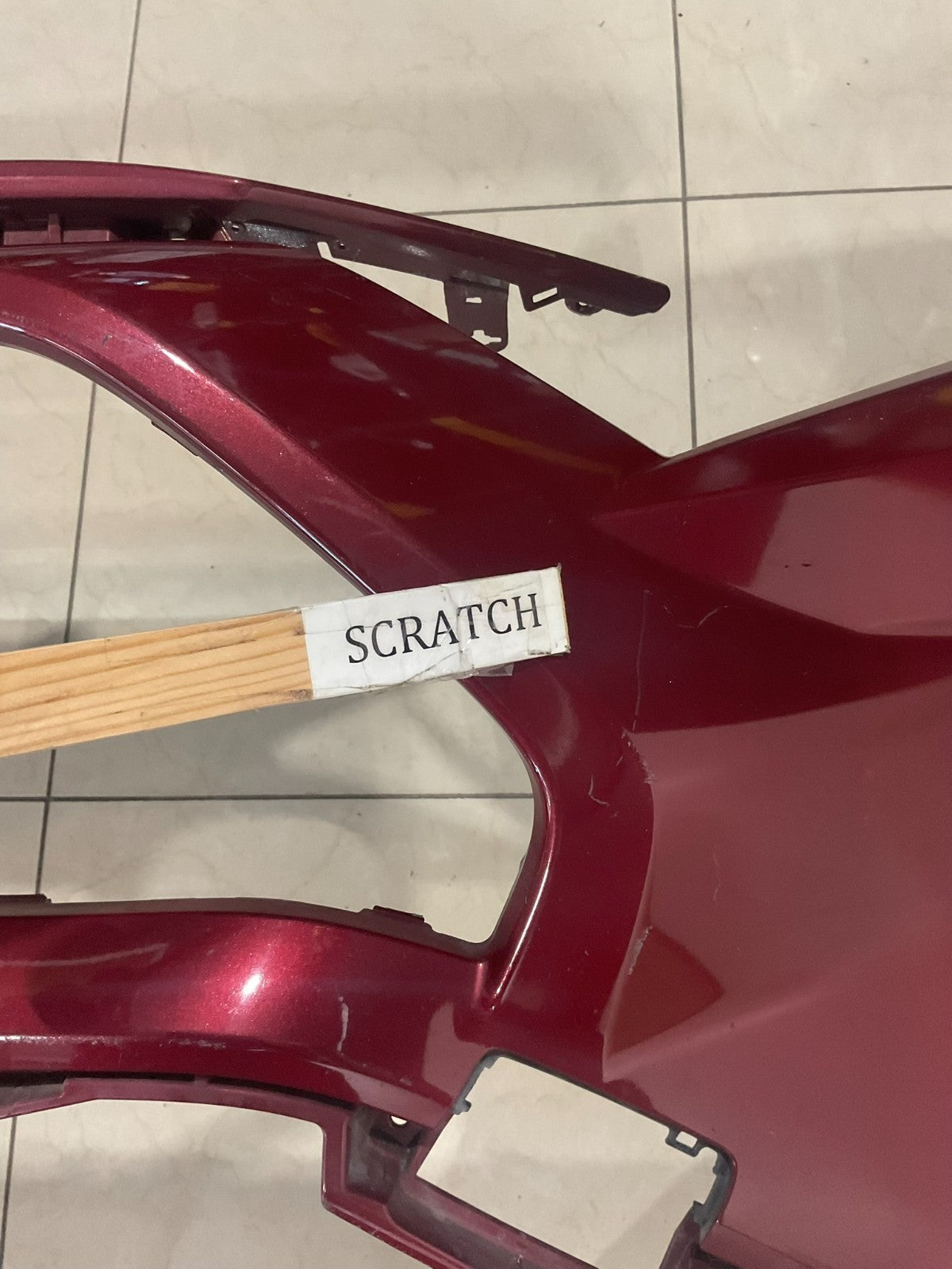 Front Bumper Cover Red 2022-2023 Toyota RAV4 52119+42b20 OEM