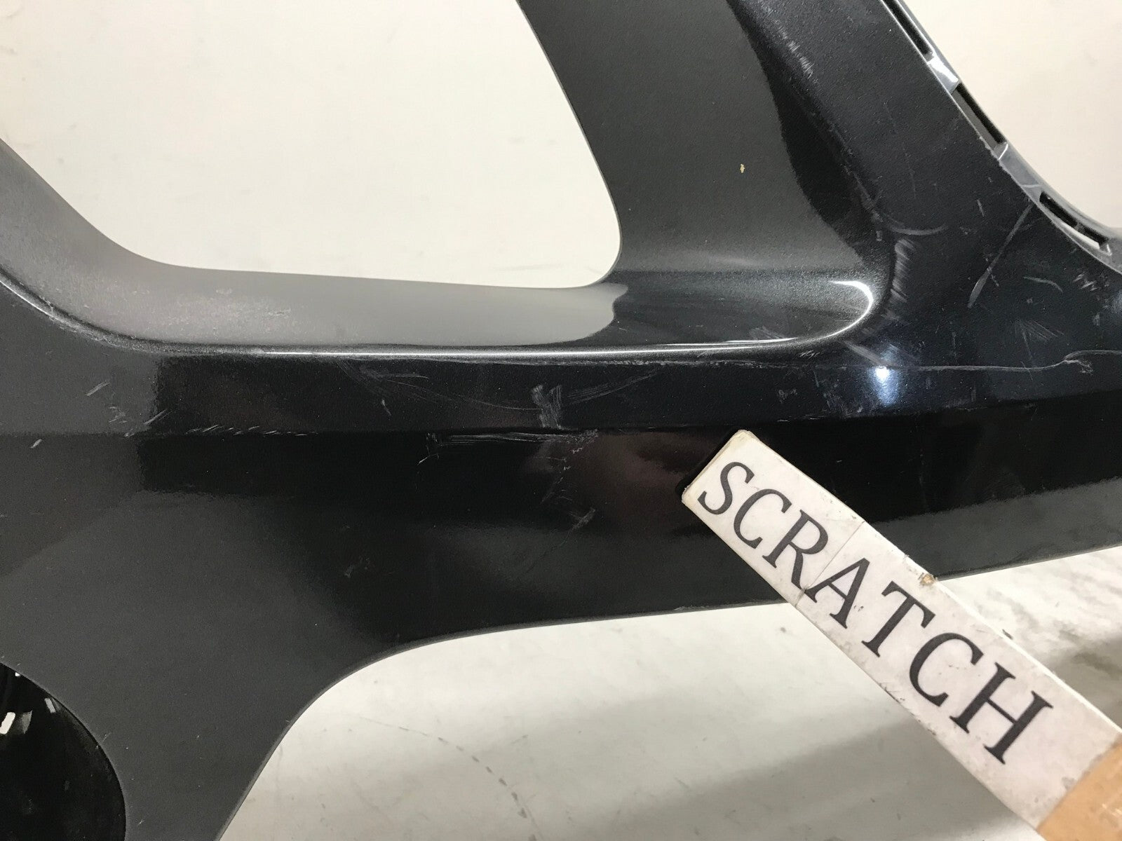 Front Upper Bumper Cover Gray 2007-2012 GMC Acadia 10364789 OEM