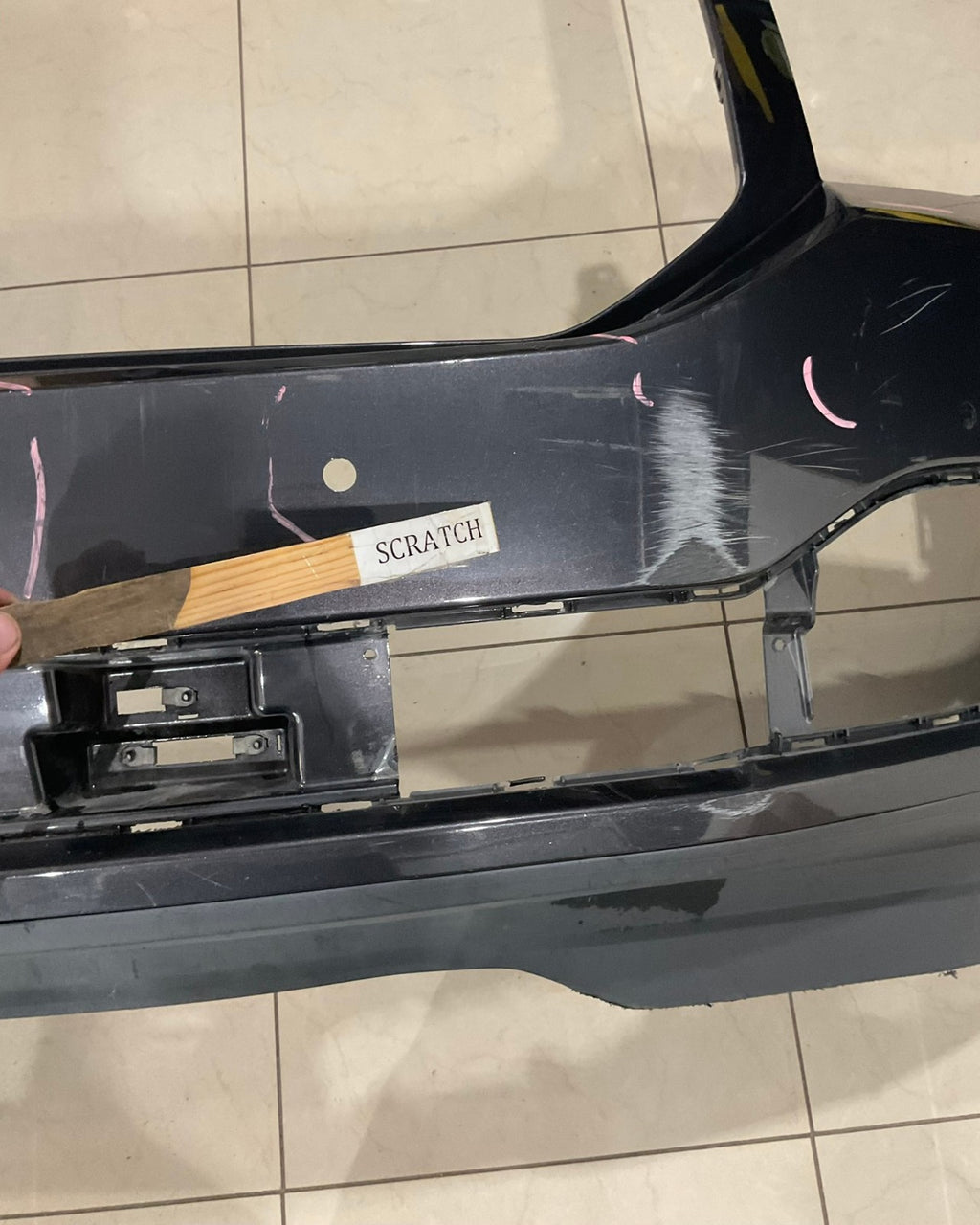 Front Bumper LOCAL Black 2015-2020 GMC Yukon and GMC Yukon XL CAPA