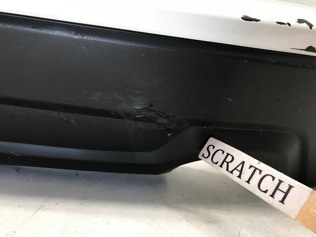 Rear Bumper Cover Subaru Forester Base Limitd Premium White 19 20 57704SJ301 OEM