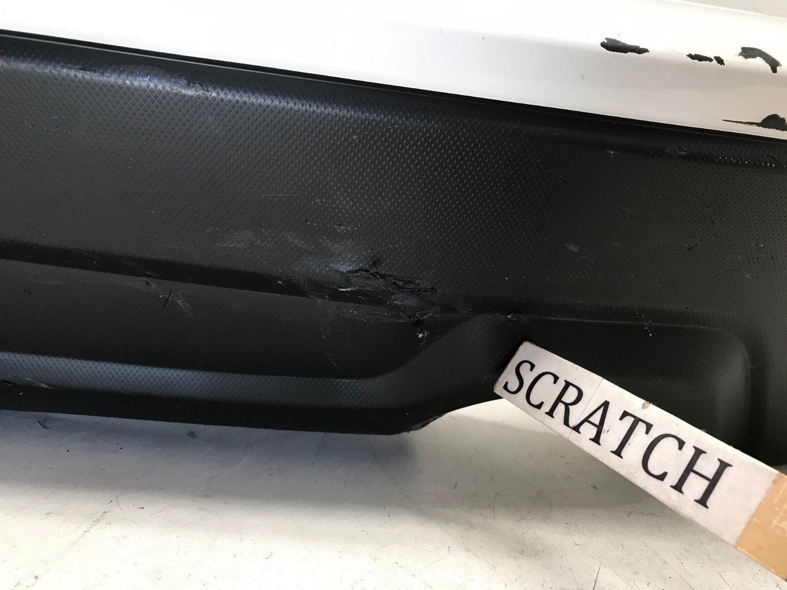 Rear Bumper Cover Subaru Forester Base Limitd Premium White 19 20 57704SJ301 OEM